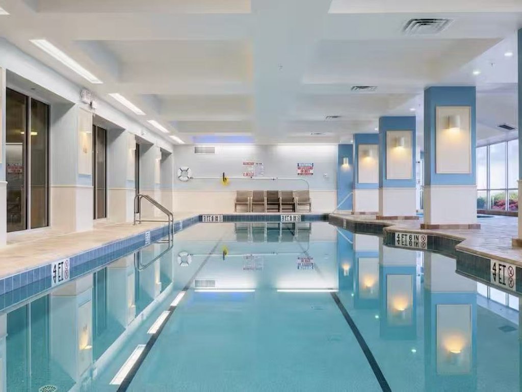 Heated indoor lap pool